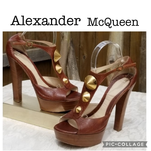 alexander mcqueen studded shoes
